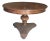 Round Pedestal Wood Table For Sale