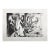 "Chevalier en Armure, Page Et Femme Nue" 1980s Pablo Picasso Estate Lithograph For Sale