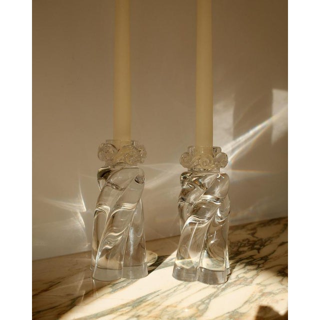 Aladin Crystal Candlestick from Baccarat For Sale - Image 6 of 6