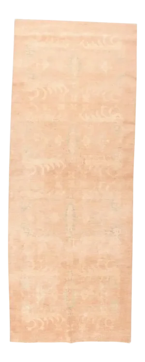 1950s Vintage Gabbeh Persian Runner Rug-4′2″ × 10′10″