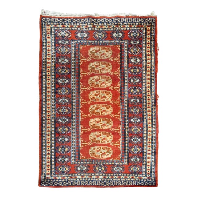 Small Vintage Pakistani Rug, 1980s For Sale