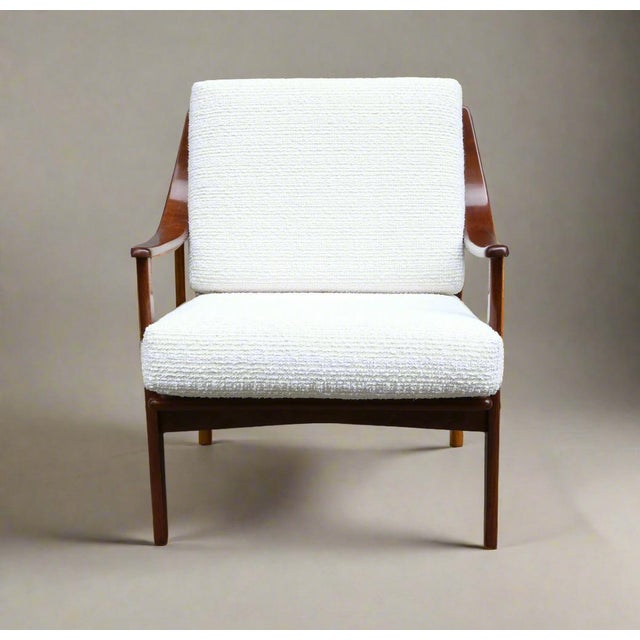 Pair of Danish Armchairs, Peter Hvidt & Orla Mølgaard-Nielsen for France & Son For Sale - Image 10 of 10