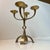 Gold Sculptural Brutalist Bronze Candelabra from Ystad Metall / Scandia, 1970s For Sale - Image 8 of 11