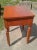 Antique 1860s American Cherry Wood One Drawer Stand Nightstand Side Table For Sale - Image 9 of 12