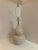 Beige Ceramic Gourd Table Lamp For Sale - Image 4 of 7