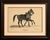 Title: antique arabian horse lithograph “aleppo” by august jäger, 1846 : a dramatic and highly decorative antique...