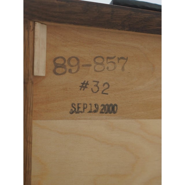 Stickley Mission Oak 2 Drawer Console Sofa Table For Sale - Image 17 of 18