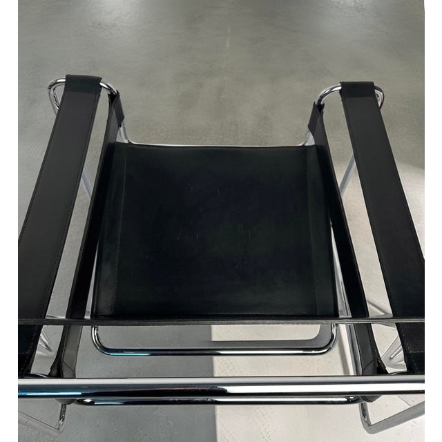 Vintage Wassily Chairs by Marcel Breuer, 1970s, Set of 2 For Sale - Image 10 of 16