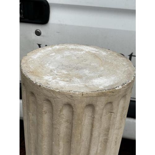 Large Bust on Corinthian Column Display Stand For Sale - Image 16 of 18