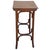 Vienna Secession Bent Oak Pedestal Mid Size Side Nesting Table Attributed to Thonet For Sale - Image 4 of 6