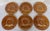 1970s Gien Gold Glaze Majolica Artichoke Plate For Sale - Image 13 of 13