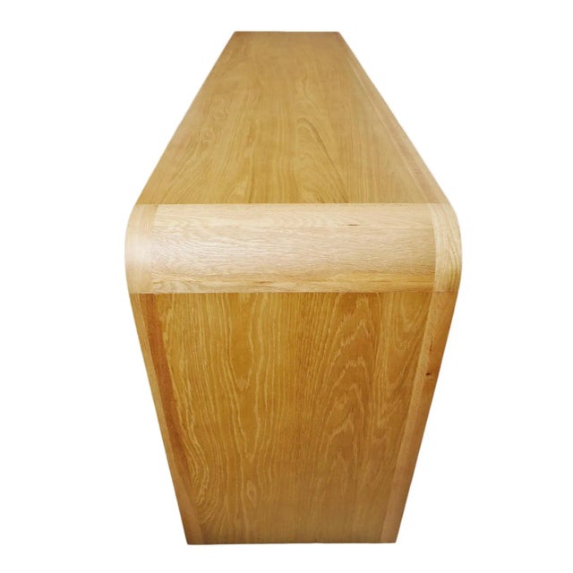 Modern Burl Sideboard Credenza For Sale In Los Angeles - Image 6 of 9