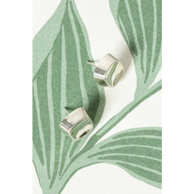 Squares Earrings by Sigurd Persson, Set of 2 For Sale - Image 4 of 6