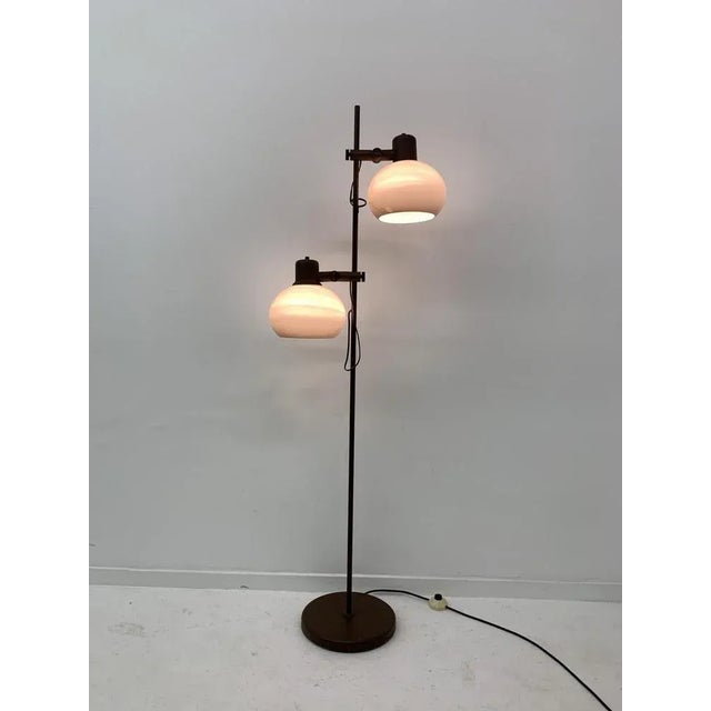 Dutch Space Age Mushroom Floor Lamp from Dijkstra, 1970s For Sale - Image 4 of 13