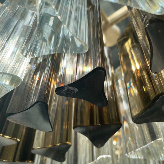 Mid-Century Modern Italian Murano Glass Pendant Light by Paolo Venini, 1950s For Sale - Image 15 of 18