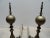 Antique American Brass & Iron Andirons - A Pair For Sale - Image 4 of 7