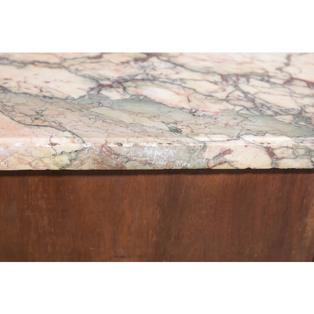 Louis XVI Style Marble Top Buffet / Sideboard C1800's For Sale In Charlotte - Image 6 of 8