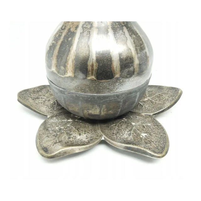 Art Nouveau Sugar Bowl from Szandrik, Hungary, 1890s For Sale - Image 4 of 5