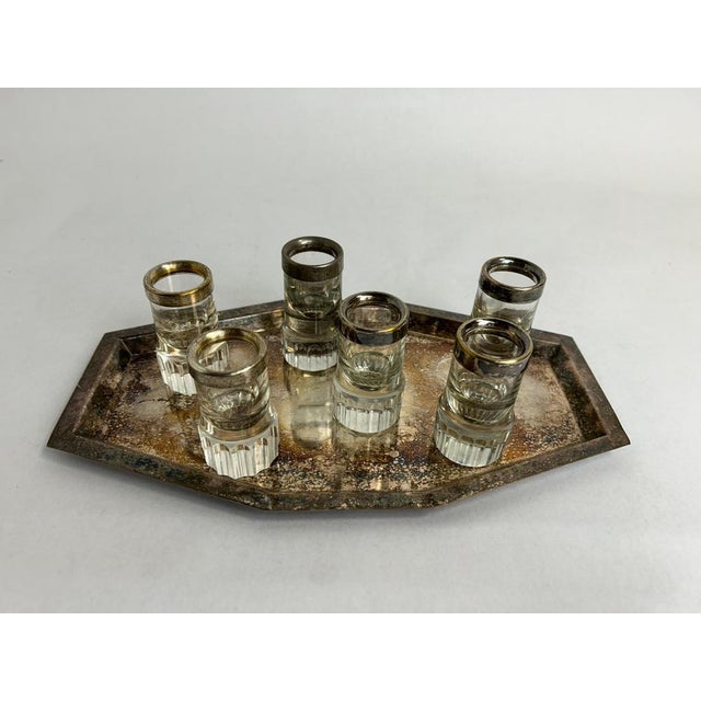 Shot Glasses by Adolf Loos for Bakalowits & Söhne, 1890s, Set of 6 For Sale - Image 3 of 10