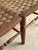Vintage Sculptural Turned Wood Double Bench With Woven Rope Seat, C. 1950s For Sale - Image 14 of 14