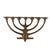 Gold Brutalist Bronze Candleholder by Harjes Metallkunst, 1960s For Sale - Image 8 of 8