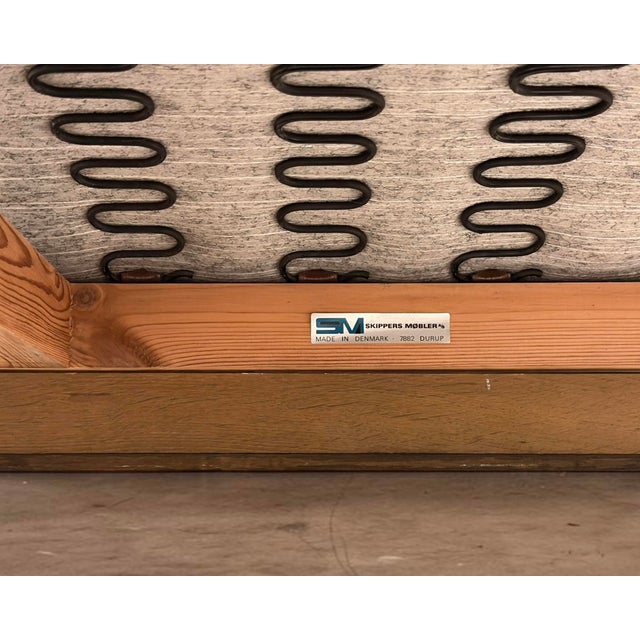 Animal Skin Danish Two-Seater Lounge Sofa by Svend Skipper for Skippers Furniture, Denmark, 1960s For Sale - Image 7 of 14