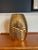 Gold Vintage Jaru Metallic Gold Sculptural Swirl Vase, Hollywood Regency Ceramic Art For Sale - Image 8 of 10
