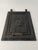 Black Vintage Cast Iron Fireplace Plate, 1950s For Sale - Image 8 of 8