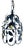 French Tole Cage Chandelier with Lemons from J.P. Ryckaert, 1980s For Sale