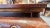 1990s Baker Furniture Oxblood Chinoiserie Crackle Finish Coffee Table With Gilt Decoration For Sale - Image 13 of 14