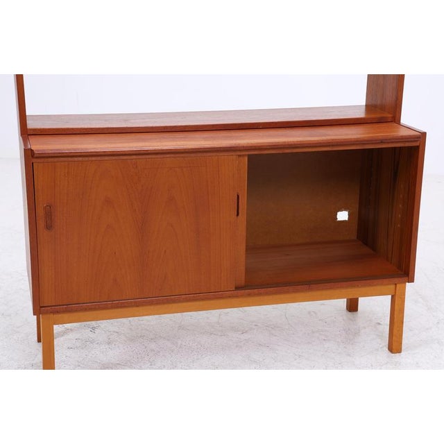 Vintage Teak Bookcase in Wood, 1960s For Sale - Image 13 of 18