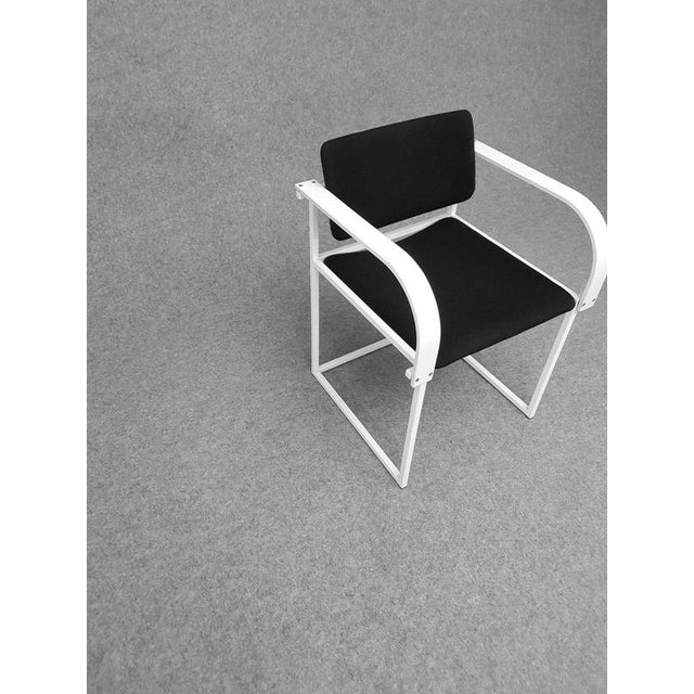 Black FM80 Dining Chairs by Pierre Mazairac and Karel Boonzaaijer for Pastoe, Set of 4 For Sale - Image 8 of 9