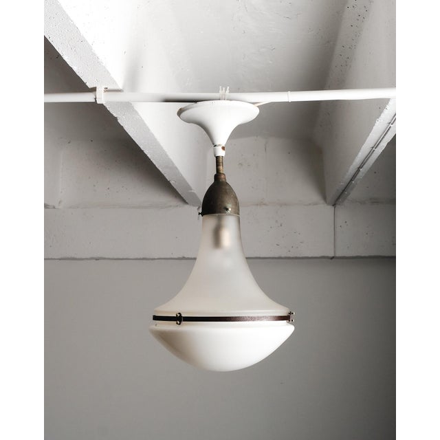 Luzette Hanging Lamp by Peter Behrens for Siemens, 1920s For Sale - Image 10 of 11