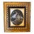 The Duet Antique Porcelain Lithophane by James Sant and Francis Holl, Carved Giltwood Frame, Ca. 1860s For Sale