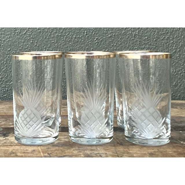 Embrace the ultimate symbol of hospitality with this charming set of six vintage highball glasses. Each glass features a...