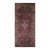 1930 9'x19'4" Barn Red Antique Persian Sarouk Rare Gallery Size Hand Knotted Wool Rug For Sale