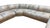 Light Pink Postmodern L Shaped Sectional Sofa by Bernhardt for Reupholstery For Sale - Image 8 of 10