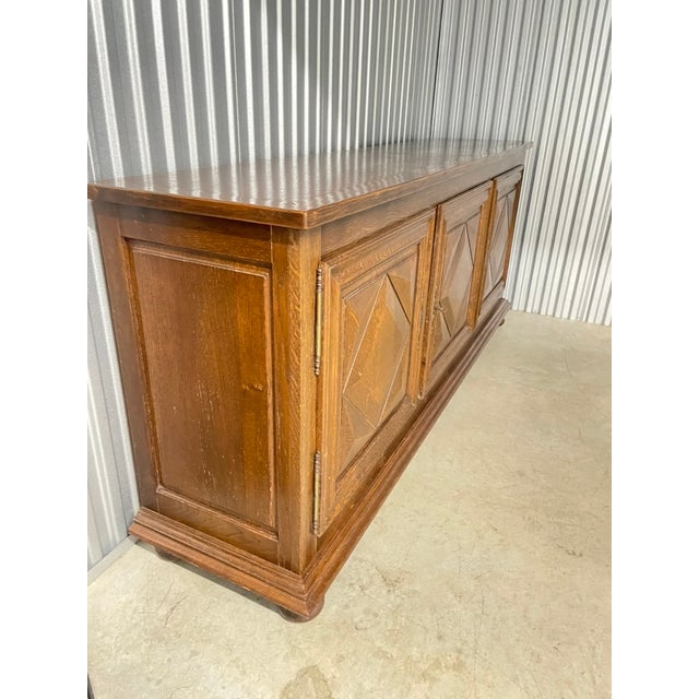 French Geometric Sideboard, 1960s For Sale - Image 14 of 14