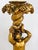 Renaissance Late 19th Century Italian Renaissance Style Gilt Bronze & Marble Putti on Crocodile Candlestick For Sale - Image 3 of 12