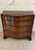 Antique George lII 18th Century quality figured mahogany serpentine chest of drawers having a quality figured mahogany...