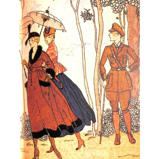 White "The Golden Age of Style: Art Deco Fashion Illustration" Book 1976 Robinson, Julian For Sale - Image 8 of 11