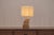 French Sculptural Sandstone Table Lamp, 1970s For Sale - Image 10 of 10