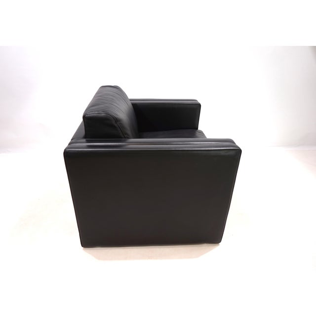 Knoll Studio Line Leather Armchair by Jürgen Lange from Walter Knoll / Wilhelm Knoll, 1970s For Sale - Image 13 of 18