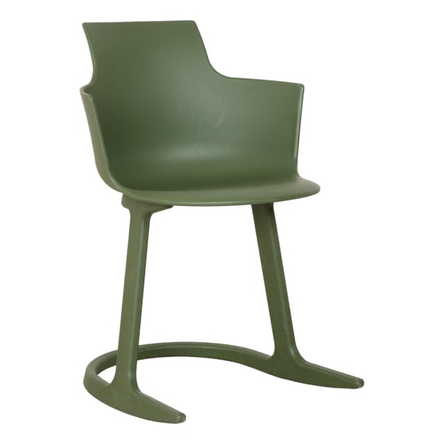 Green Plastic Social Tilt Rocking Chair by Snøhetta for Varier For Sale