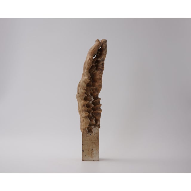 Ceramic Pedestal Sculpture by Rolf Simon Weidner, 1980s For Sale - Image 7 of 13