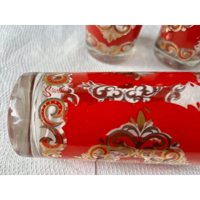 1970s Vintage Starlyte Highball Glasses- Set of 3 For Sale - Image 4 of 7