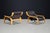 Wood Woodline Lounge Chairs attributed to Marco Zanuso for Arflex, Italy, 1960s, Set of 2 For Sale - Image 7 of 11