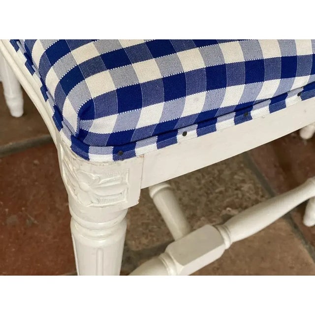 Gustavian (Swedish) Set of 12 Gustavian Chairs, 1890's. For Sale - Image 3 of 4