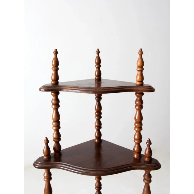 Antique Corner Shelf Chairish