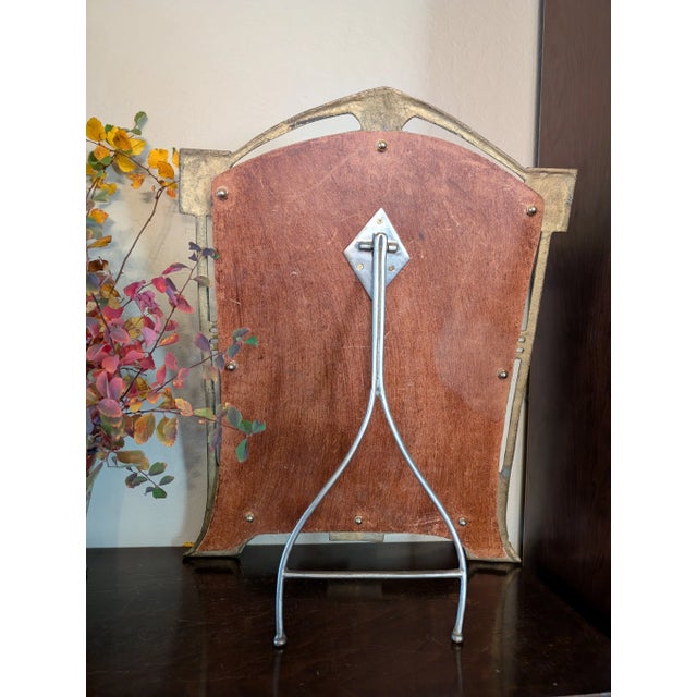 Vintage Art Nouveau Jugendstil Style Mirror or Picture Frame For Sale - Image 11 of 11